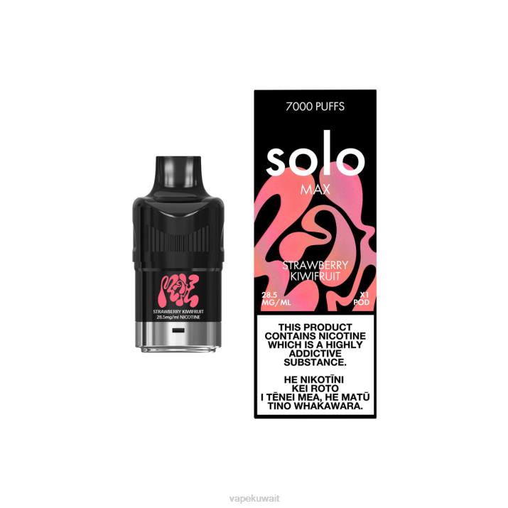 Vape الكويت فاكهة الكيوي الفراولة - Solo MAX جراب T26074