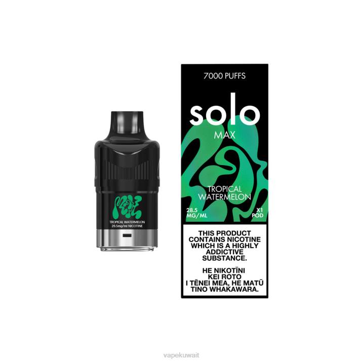 Vape الكويت البطيخ الاستوائي - Solo MAX جراب T26082