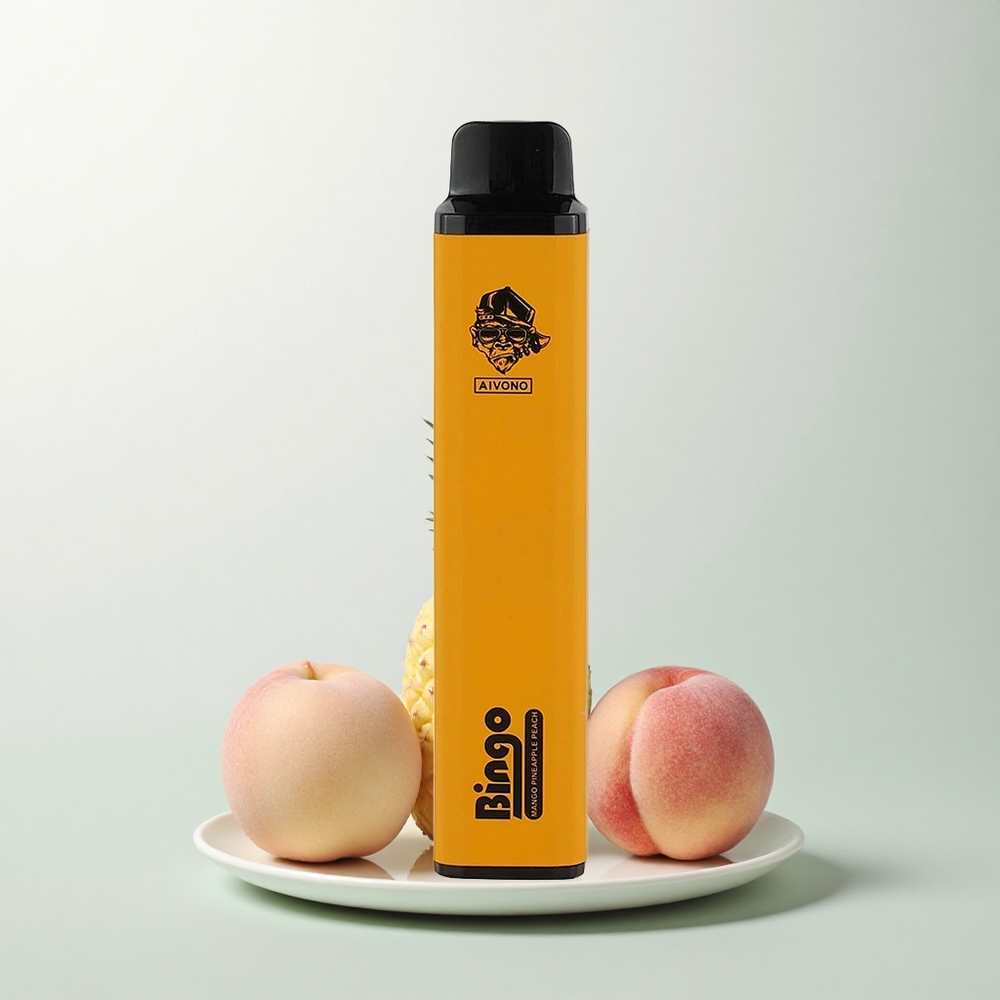 Aivono Aim Bingo 4000 Puffs وانجو أناناس خوخ 1000mAh 10mL