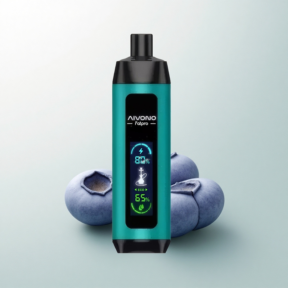 Aivono Aim Fatpro 22000 Puffs بندقية التوت الأزرق 600 مللي أمبير 28 مللي نيكوتين 5%