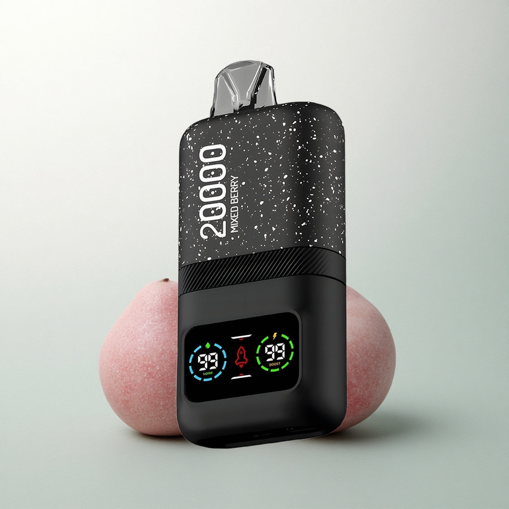 Aivono Aim Magic 20000 Puffs توت مشكل بنيكوتين 5% و 600 مللي أمبير وشاشة إل سي دي