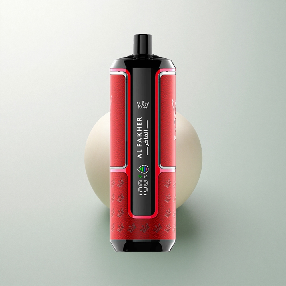 Al Fakher Crown Bar 15K Hypermax تفاحتين 22مل 600مللي أمبير