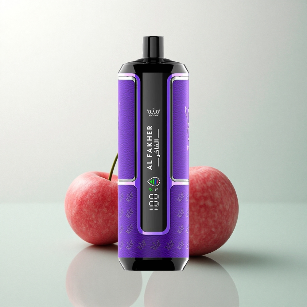 Al Fakher Crown Bar 15K Hypermax كرز فيستا ٦ملغ نيكوتين ٦٠٠مللي أمبير