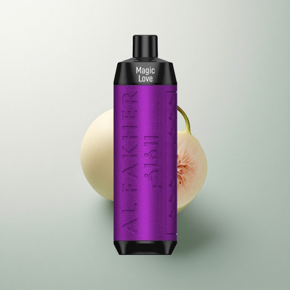 Al Fakher Crown Bar 8000 Crystal حب السحر - بطارية 600 مللي أمبير - سعة 18 مل - نيكوتين 5 ملغ