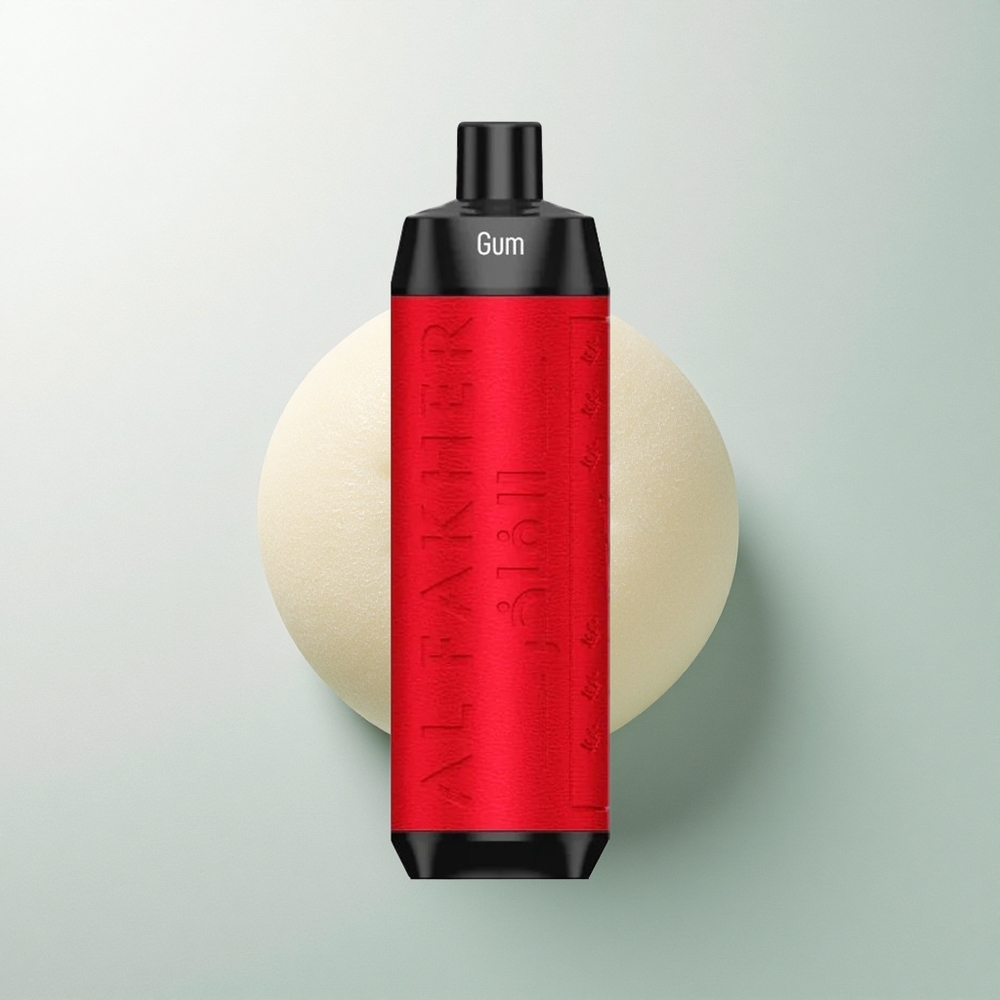 Al Fakher Crown Bar 8000 Crystal علكة نكهة مع بطارية 600 مللي أمبير وسعة سائل 18 مل