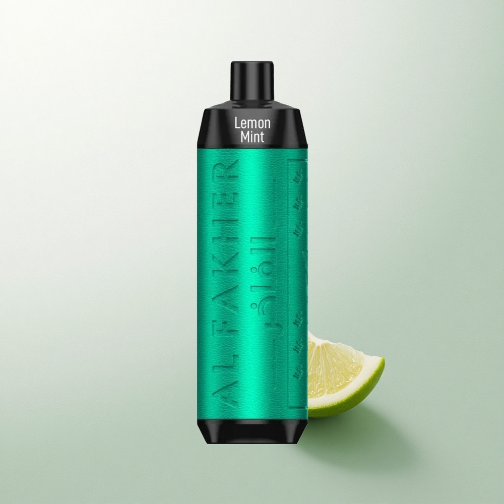 Al Fakher Crown Bar 8000 Crystal ليمون نعناع بطارية 600mAh سعة 18مل