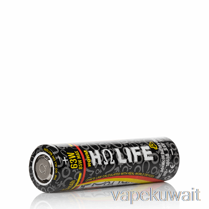 Hohm Tech Life 4 18650 3015mah 22.1a بطارية واحدة مجموعات جراب Vape