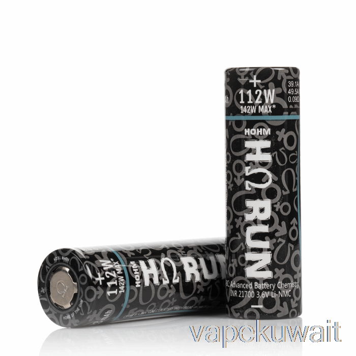 Hohm Tech Run 21700 3023mah 39.1a بطارية بطاريتين حزمة Vape الكويت
