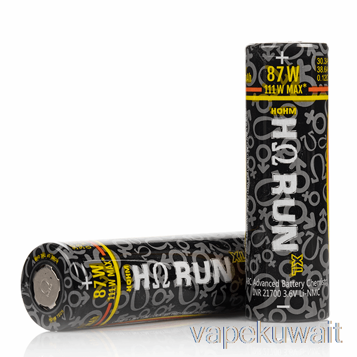Hohm Tech Run XL 21700 4007mah 30.3a بطارية بطاريتين حزمة نظام جراب Vape