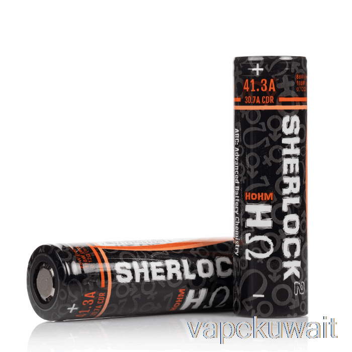 Hohm Tech Sherlock V2 20700 3116mah 30.7a بطارية واحدة بطارية Vape الكويت