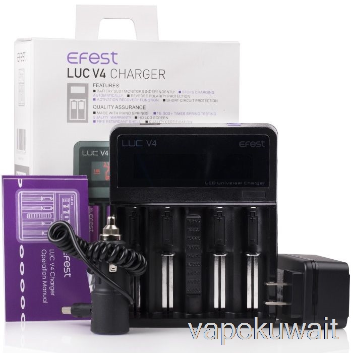 مجموعات جراب Vape لشاحن LCD من Efest Luc V4