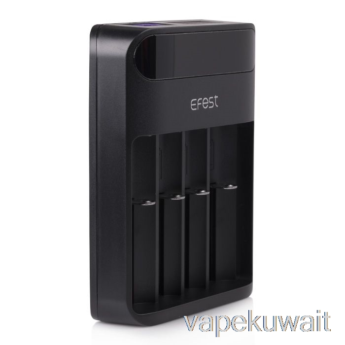 Efest Lush Q4 4-Bay ذكي LED شاحن بطارية Vape Pod System