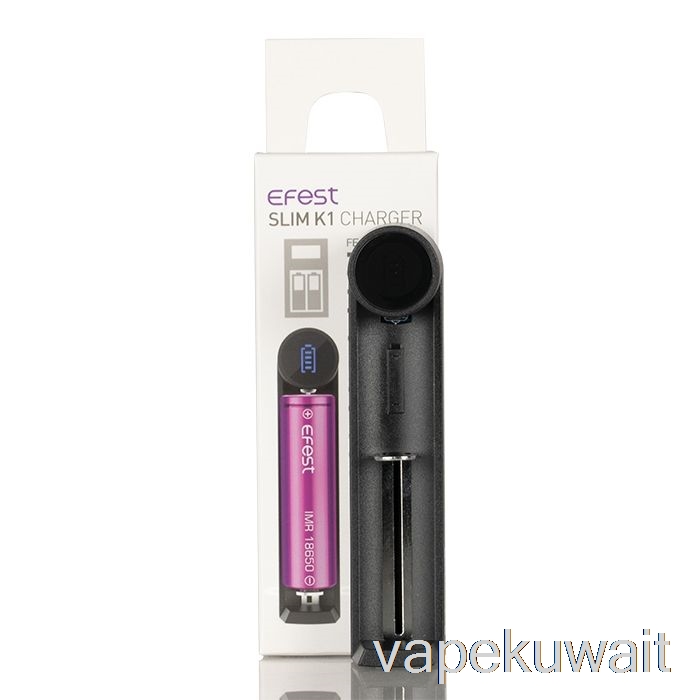 مجموعات جراب Vape لشاحن البطارية بفتحة واحدة من Efest Slim K1
