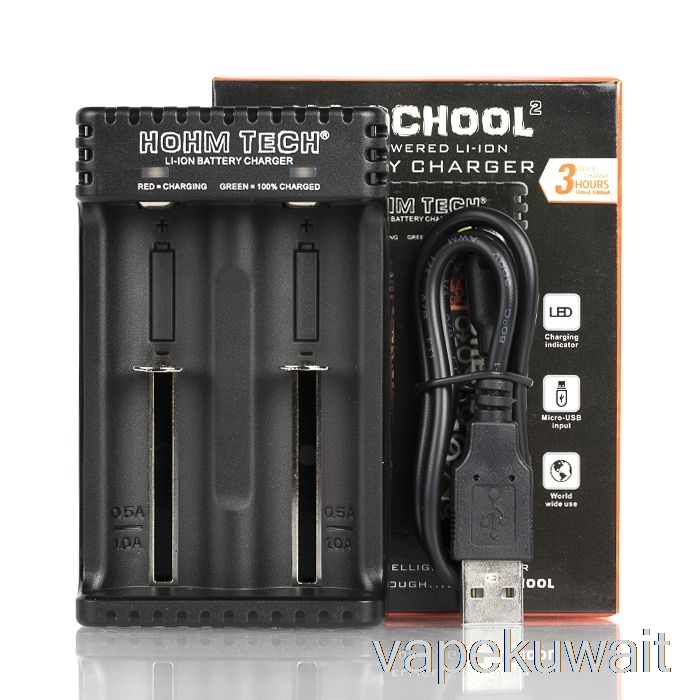 Hohm Tech School 2 2A شاحن Mic-usb فيب الكويت