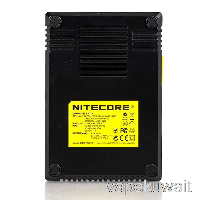 شاحن بطارية Nitecore D4 (4 فتحات) ونظام جراب Vape