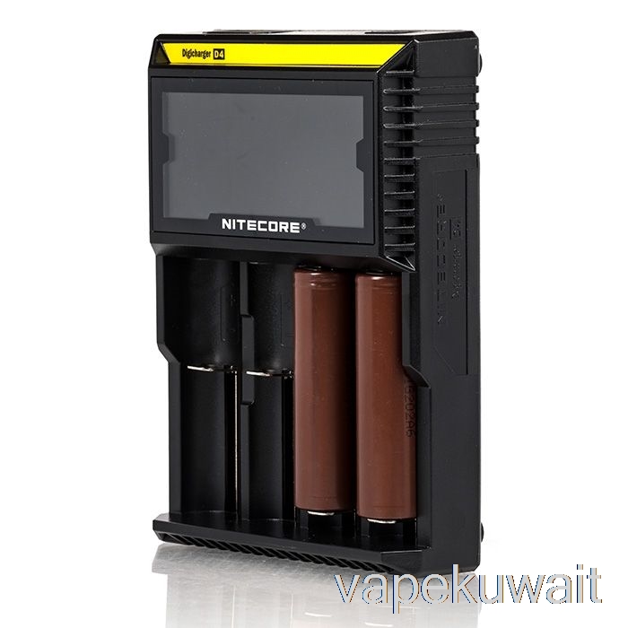 شاحن بطارية Nitecore D4 (4 فتحات) ونظام جراب Vape