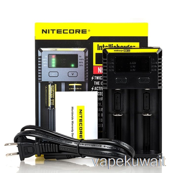 مجموعة شاحن بطارية Nitecore I2 (2-bay) Vape