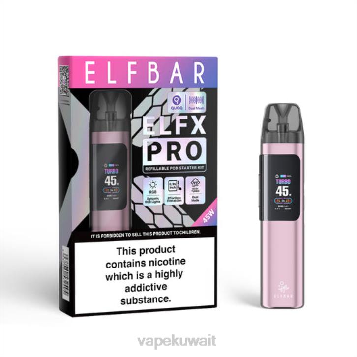 ELFBAR ELFX Pro افتح جهاز POD لون القرنفل PZ4Z4