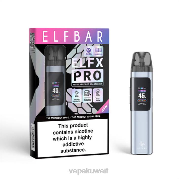 ELFBAR ELFX Pro افتح جهاز POD أسود PZ4Z5